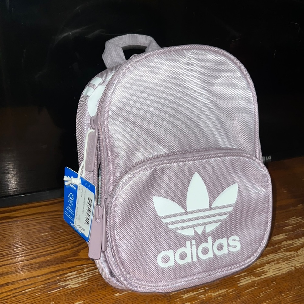 Adidas backpack in lilac